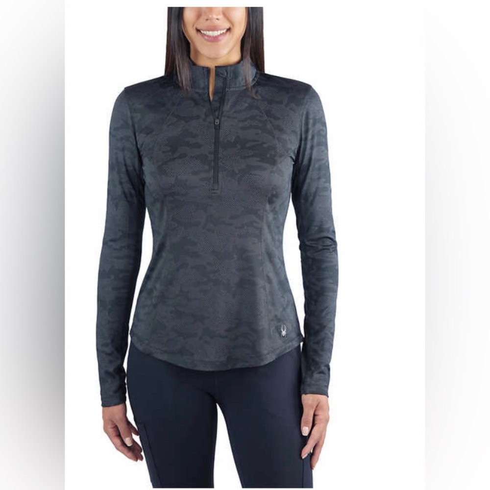 Spyder Ladies' Tech Quarter Zip Top.